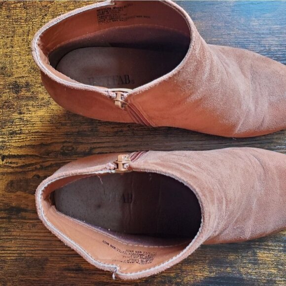 Justfab Cognac Booties - Picture 6 of 6